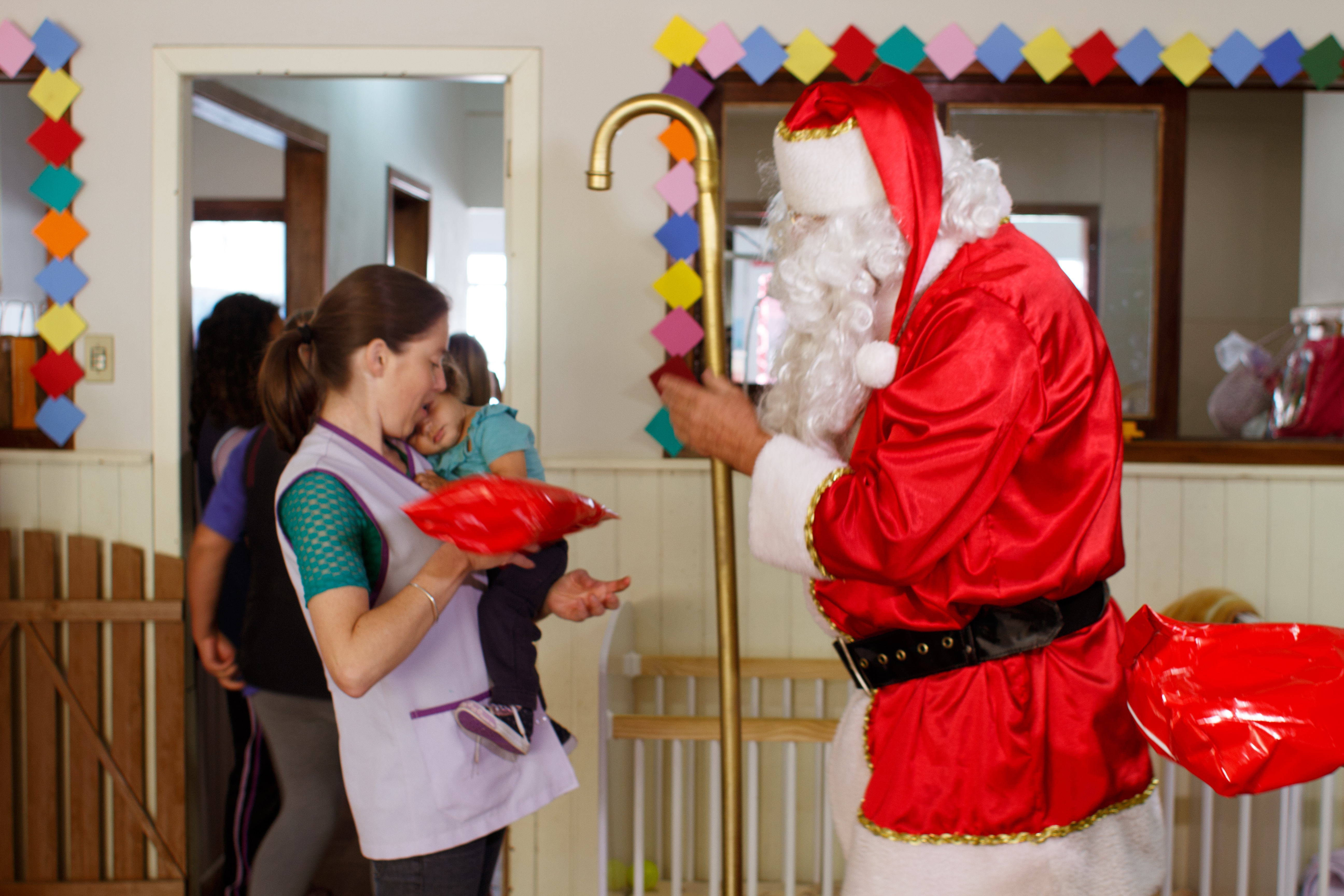 Parque Histórico de Carambeí fez o Natal antecipado de cerca de 1,5 mil crianças