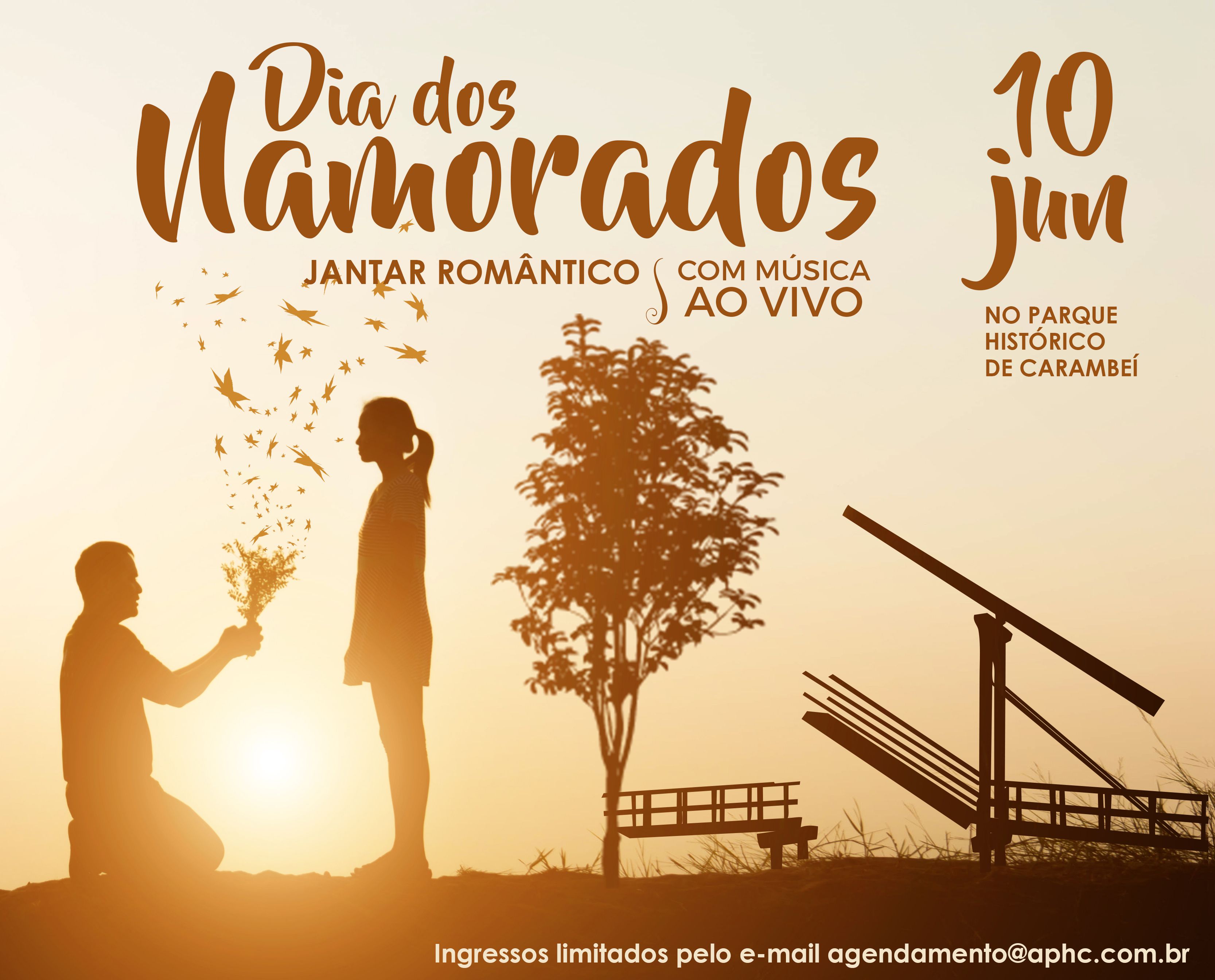 Jantar de Dia dos Namorados no Parque Histórico