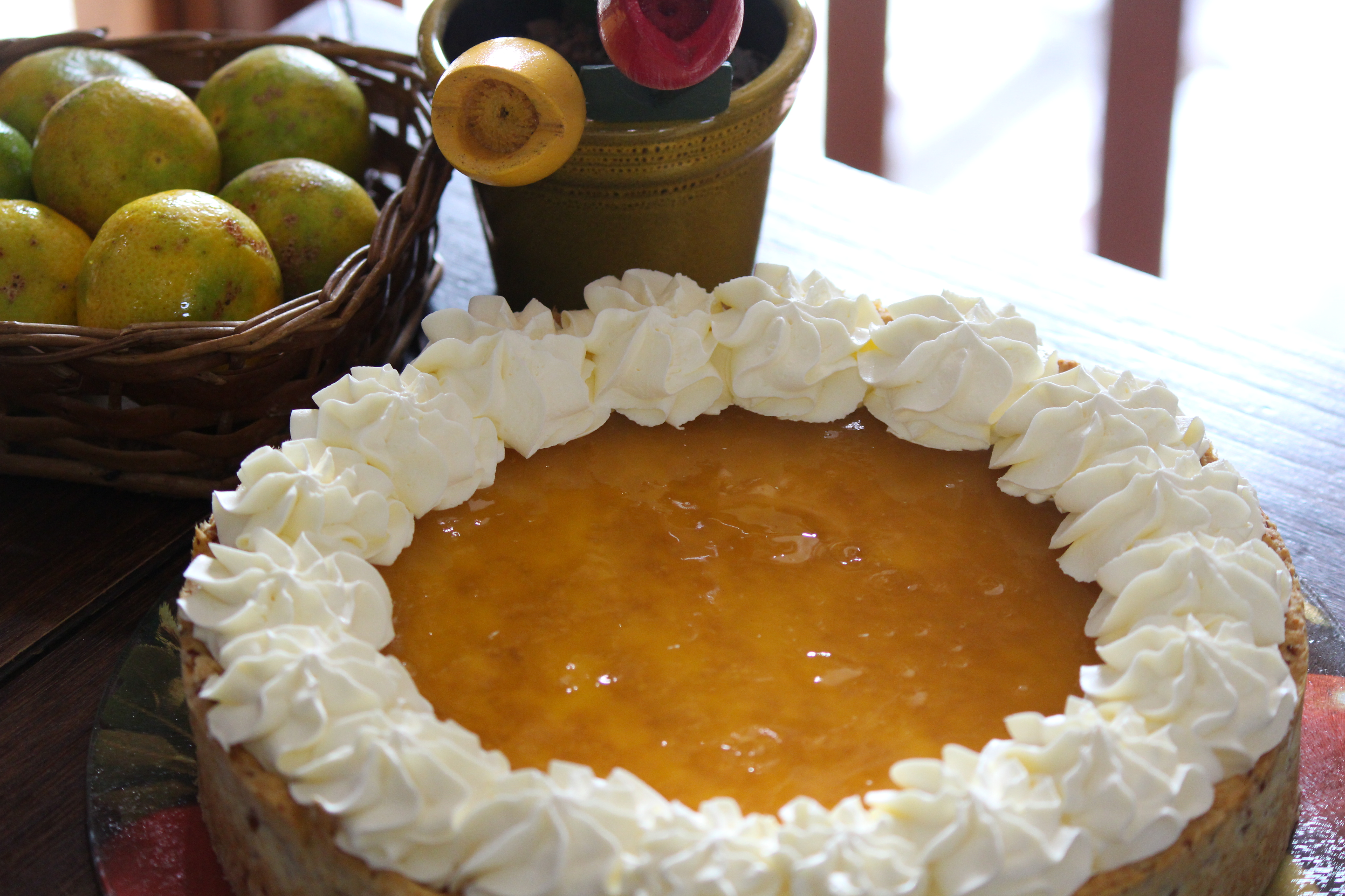 Mandarijnentaart é a nova opção do cardápio do Parque Histórico