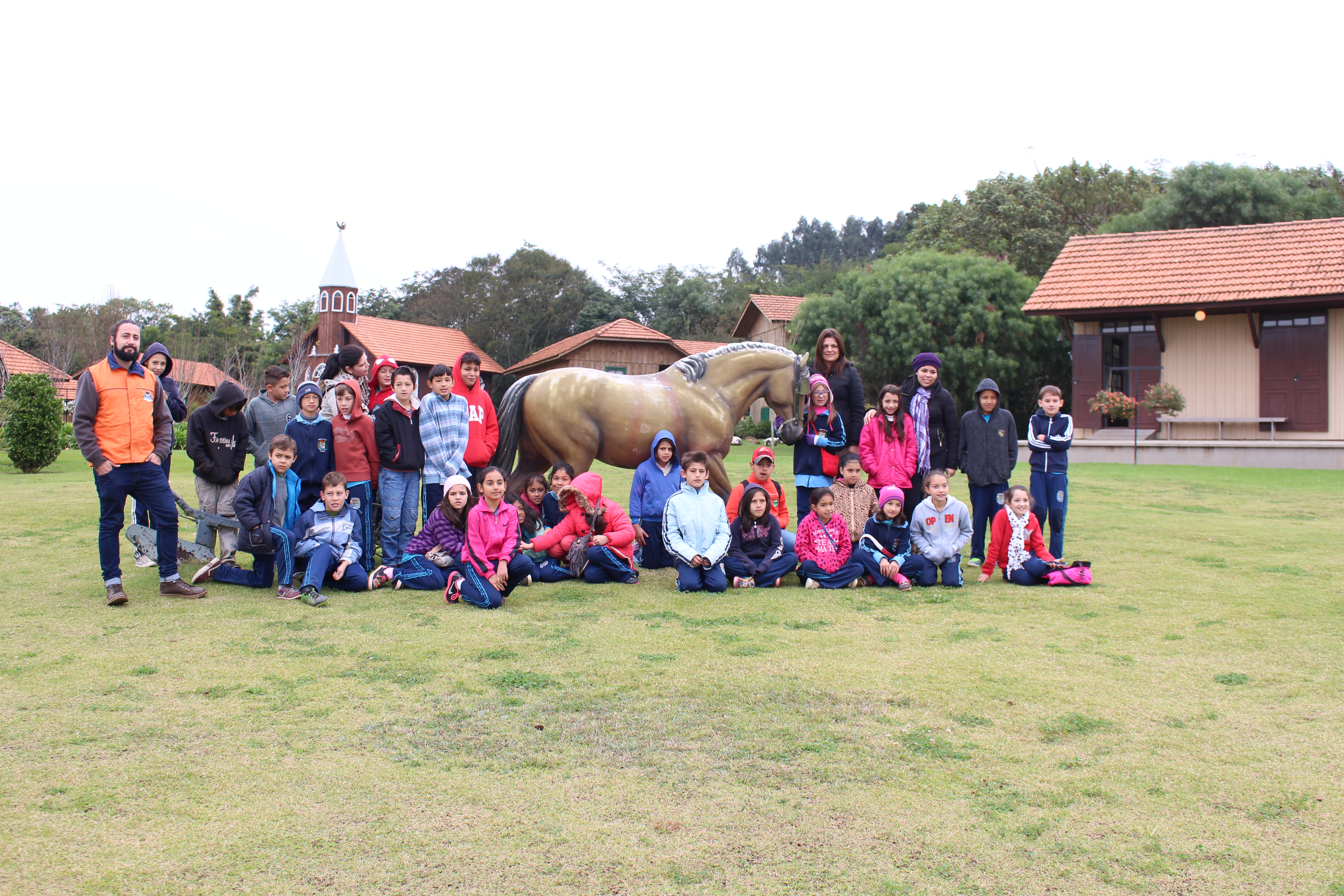 Parque Histórico realiza oficina sobre cavalo