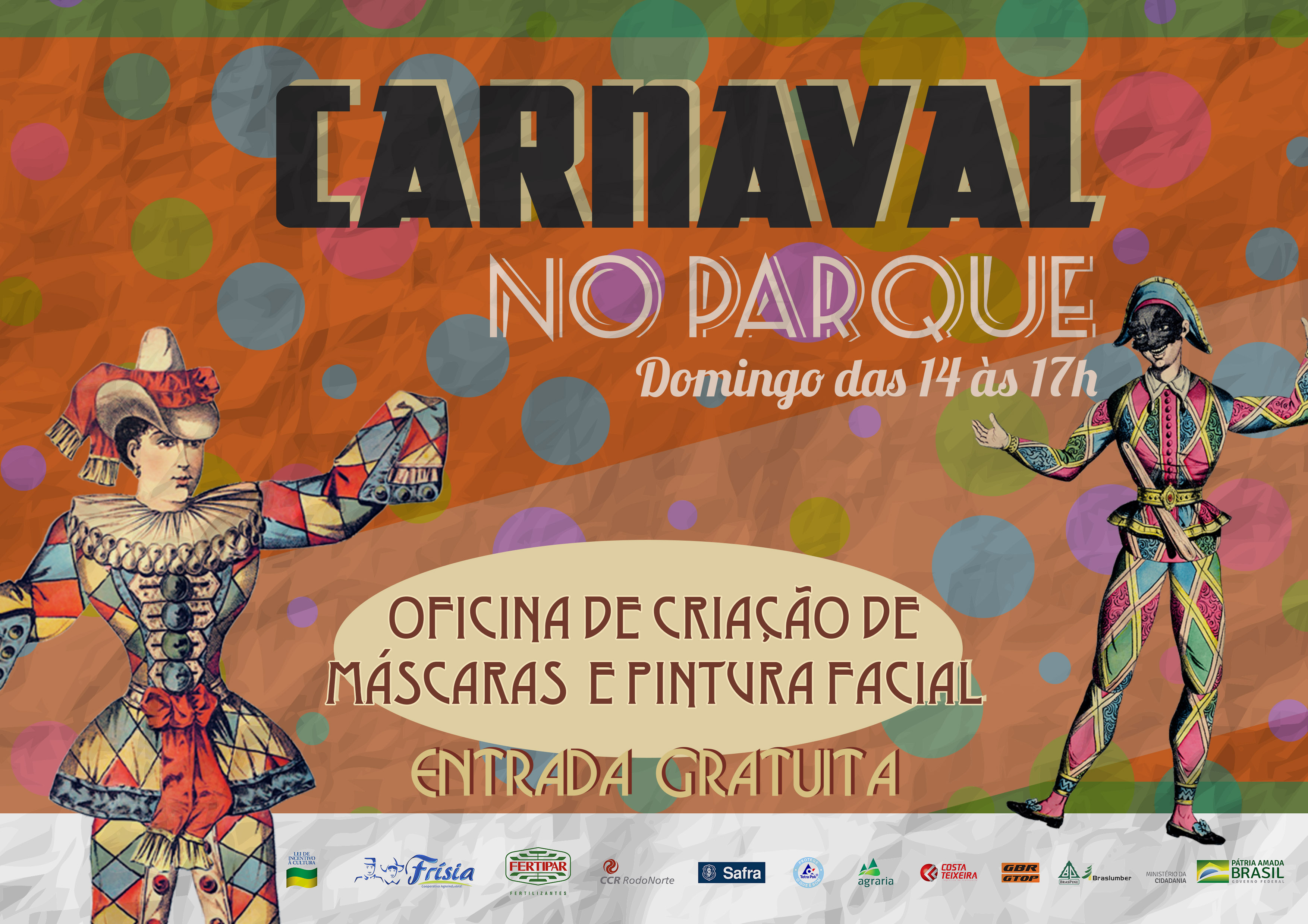 Parque Histórico terá programação especial no Carnaval