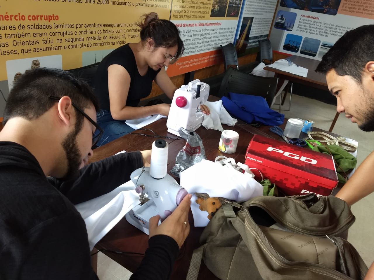 Voluntários da Feira Medieval receberam workshop de indumentária