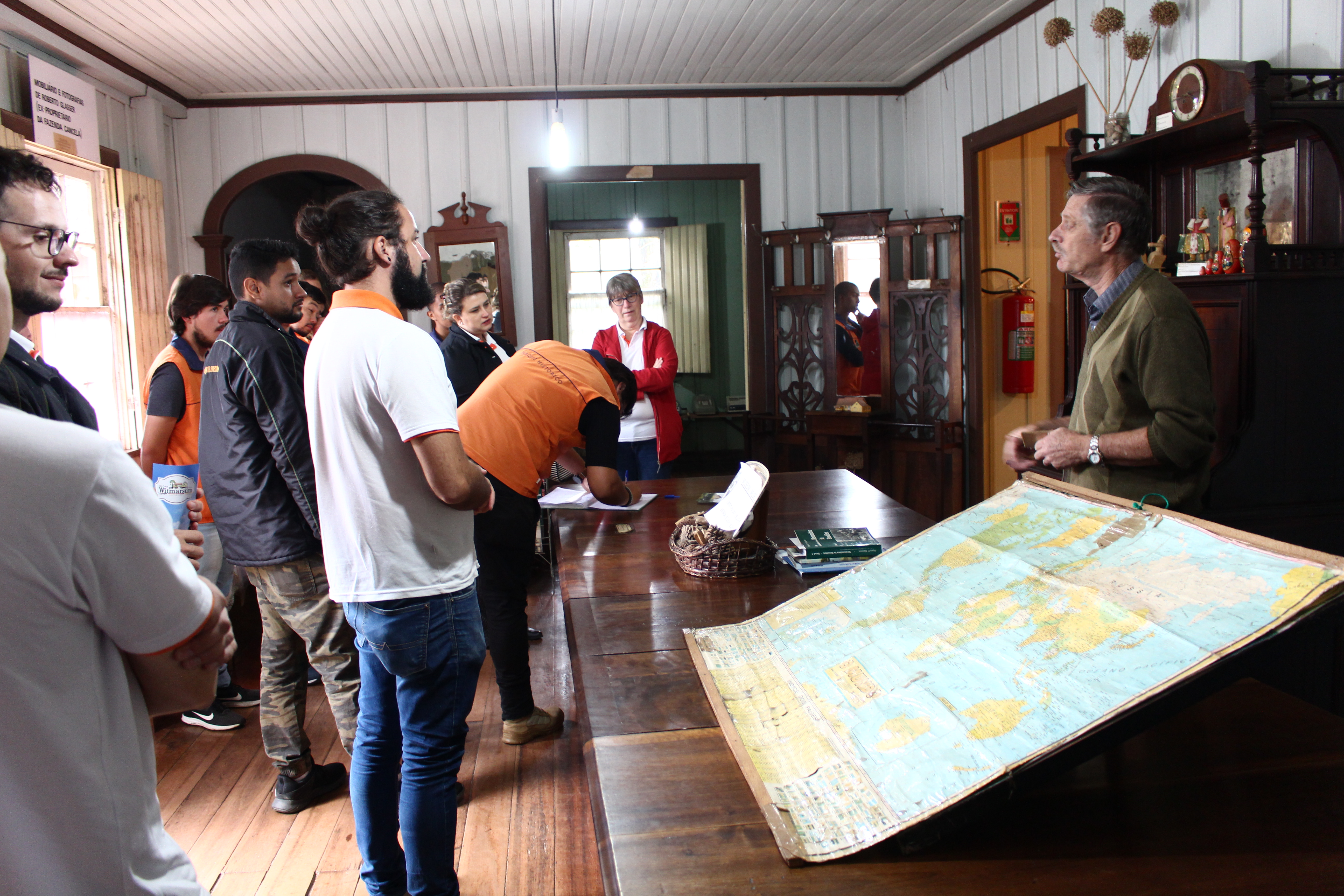 Parque Histórico realiza visita técnica no Museu Heimat