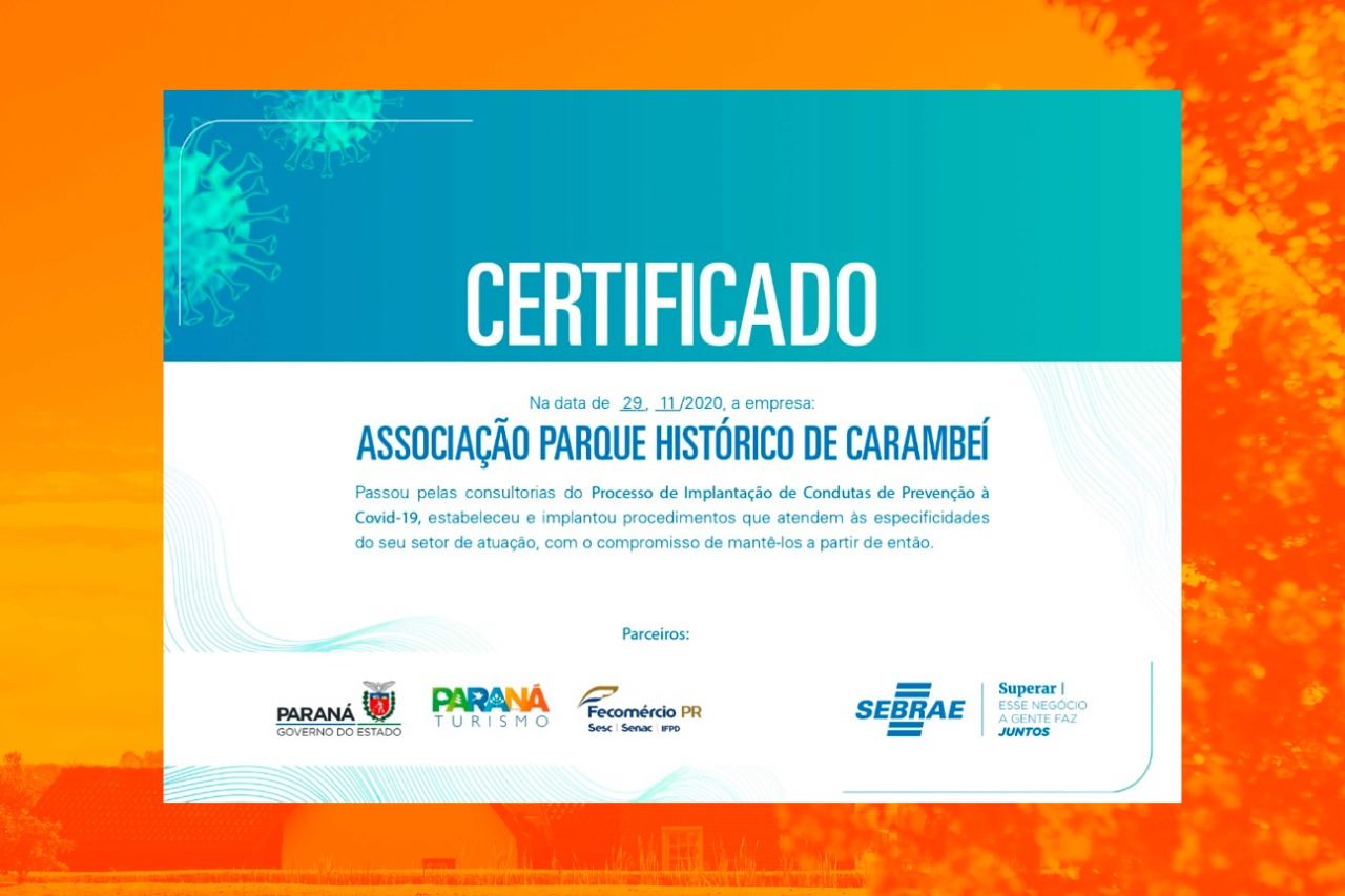 Parque Histórico retornará com o atendimento ao público no dia 15 de abril