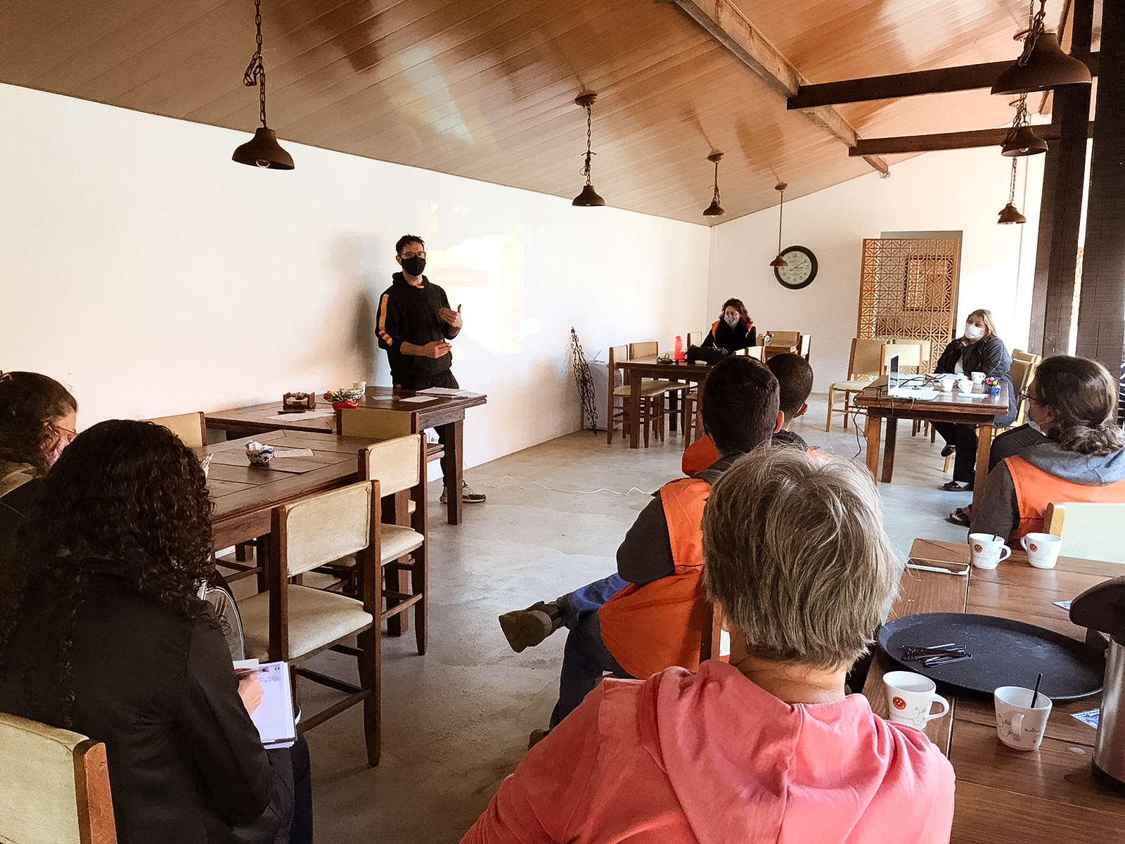 Parque Histórico realiza treinamento para a equipe