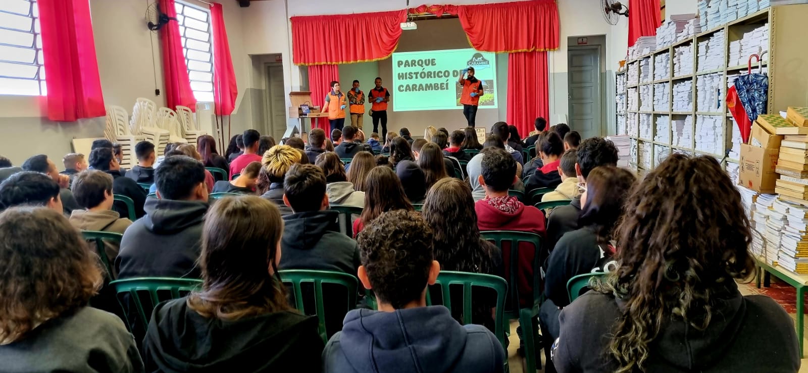 Parque Histórico realiza formação de plateia