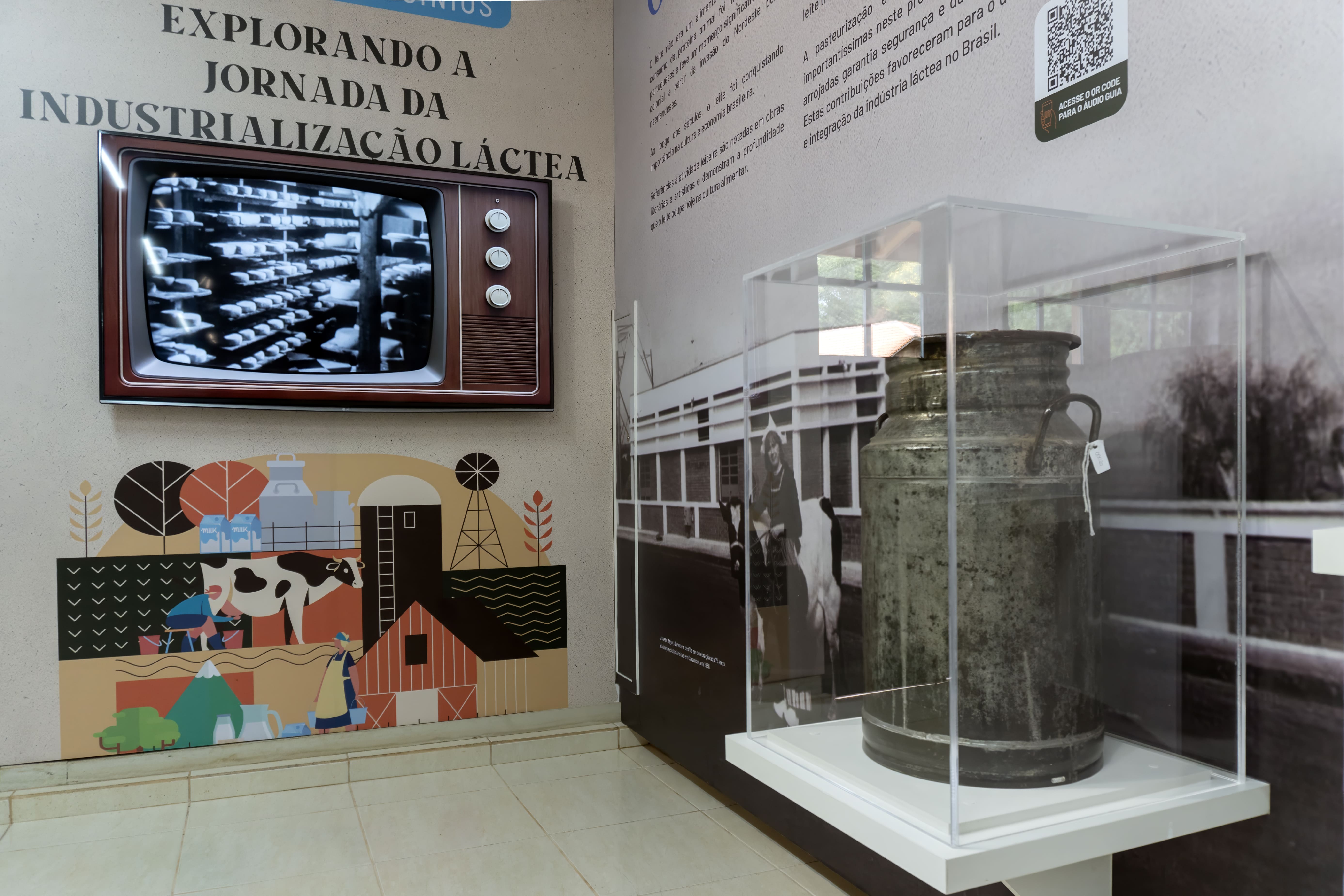 Fábrica de Laticínios é a nova exposição do Museu Parque Histórico de Carambeí